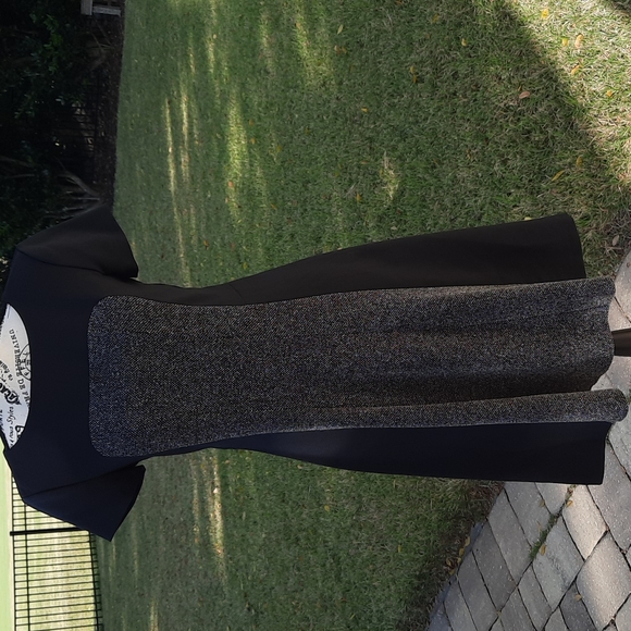 Maggy London Blk/Gray Dress - Picture 3 of 11